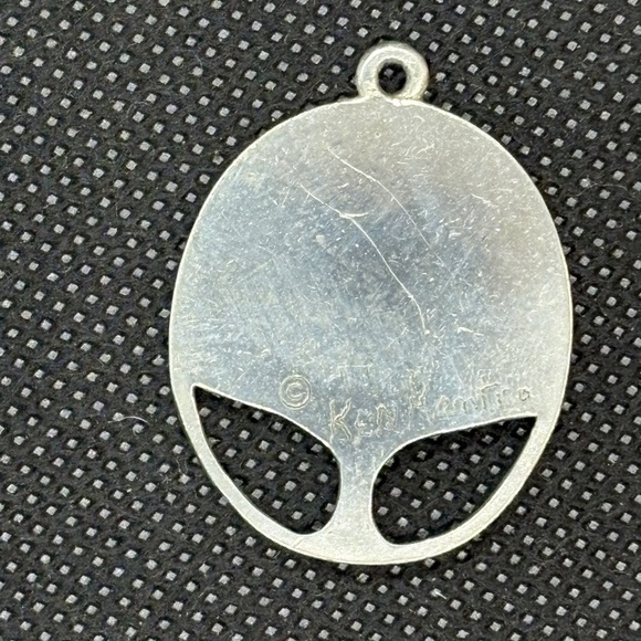 Silver Tree of Life Pendant Signed - Picture 2 of 3